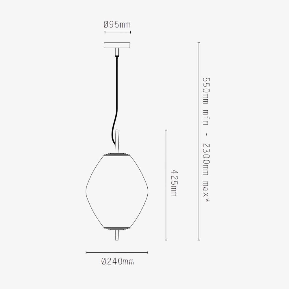 Interior Pendant Nova Tall Pendant