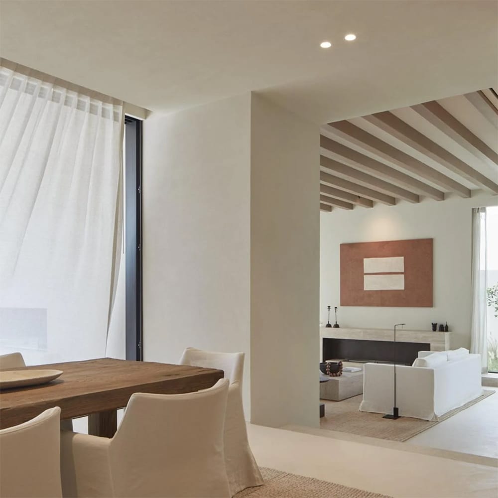 Recessed Nura Complete Trimless Plaster Downlight