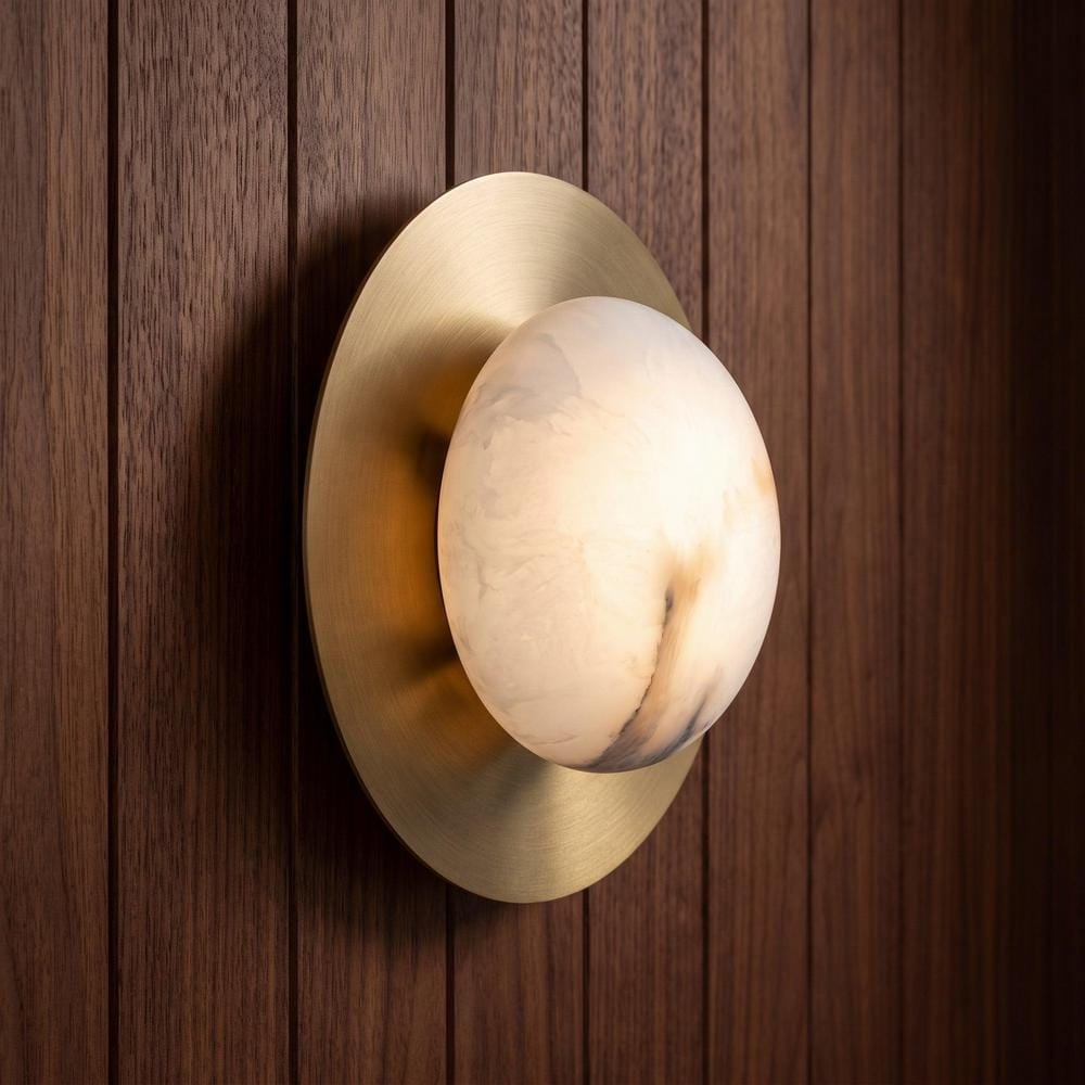 Interior Wall Light / Sconce Oden Alabaster Wall Sconce