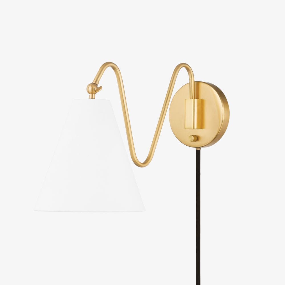 Interior Wall Light / Sconce Onda Plug-in Sconce