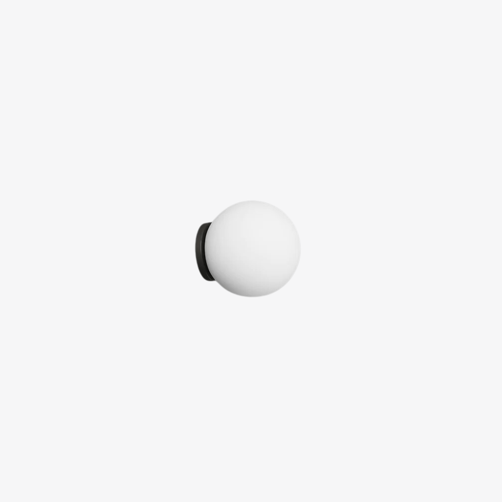 Interior Wall Light / Sconce Orb Flush Wall Light