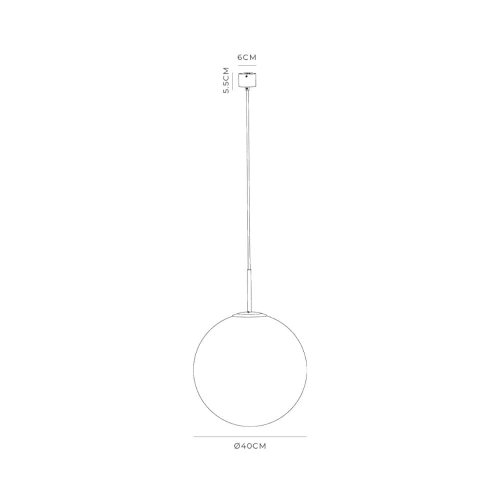 Interior Pendant Orb Max Pendant Light