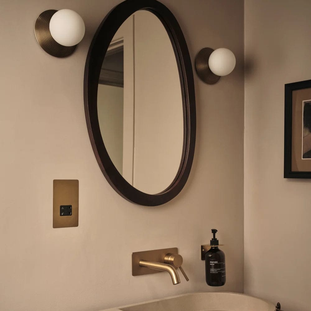 Interior Wall Light / Sconce Orbit Wall Light - Brass