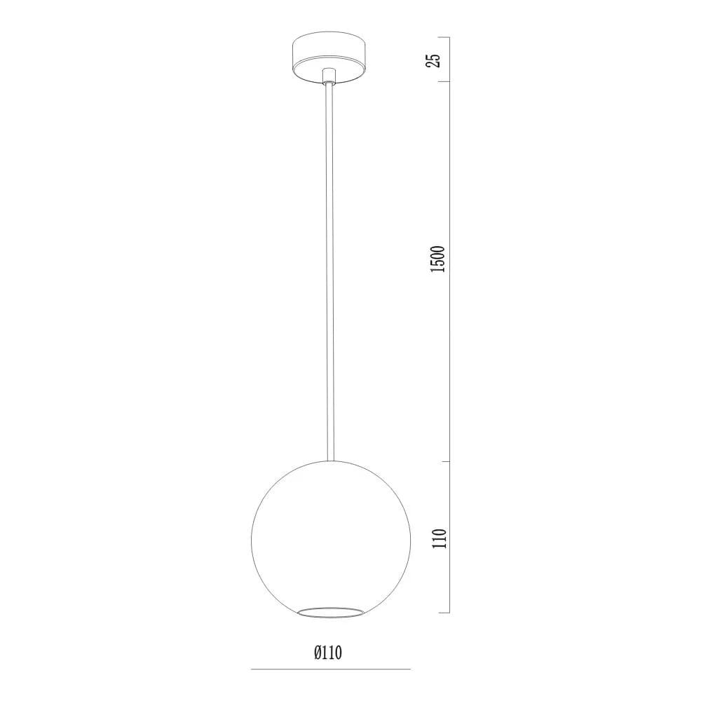 Interior Pendant Orbita Gypsum Pendant Light