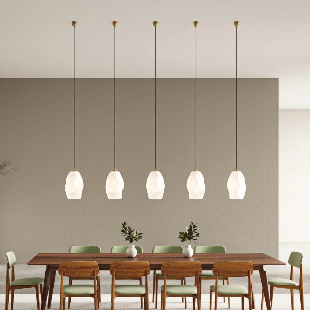 Interior Pendant Organic White Pendant Light