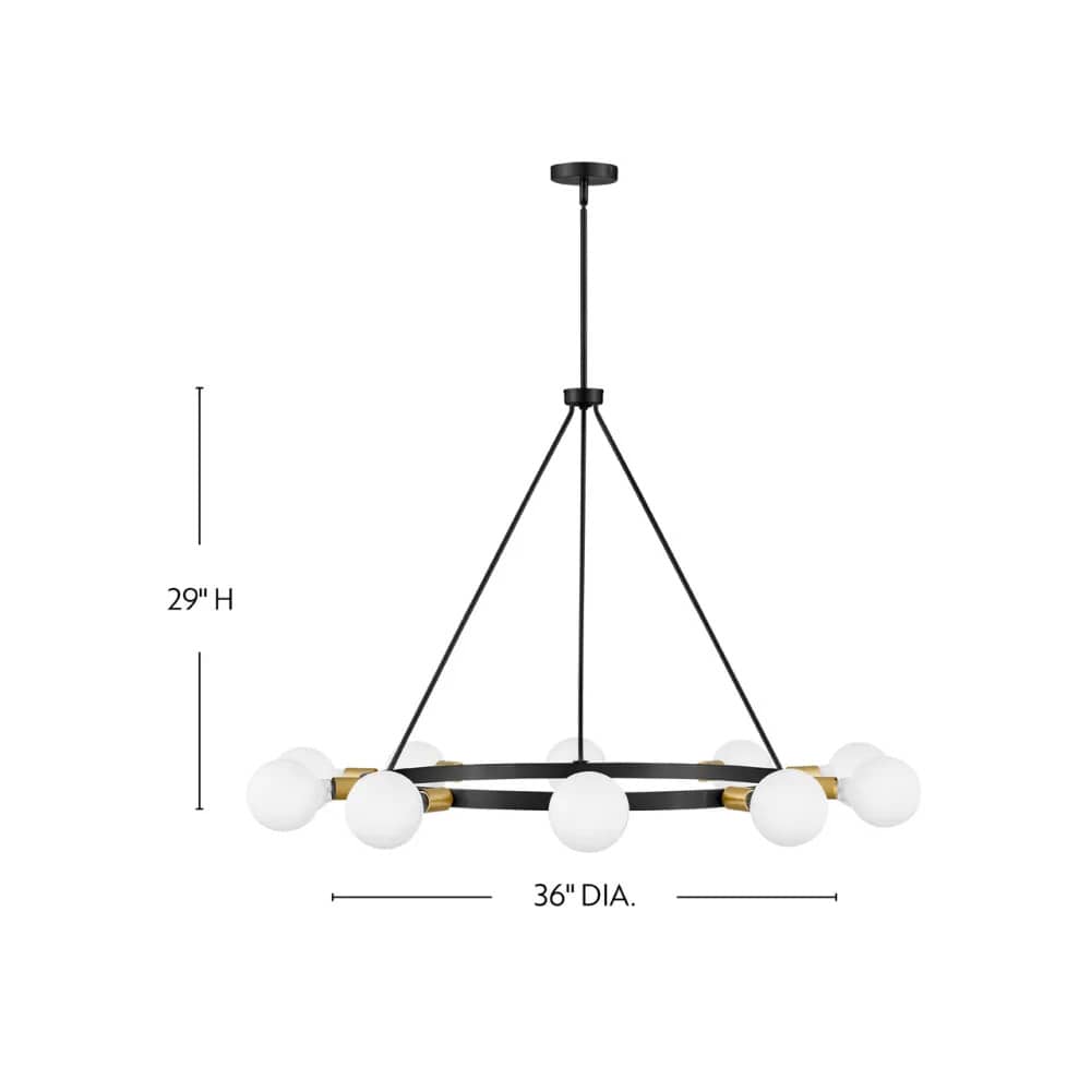 Interior Pendant Orla Single Tier Chandelier