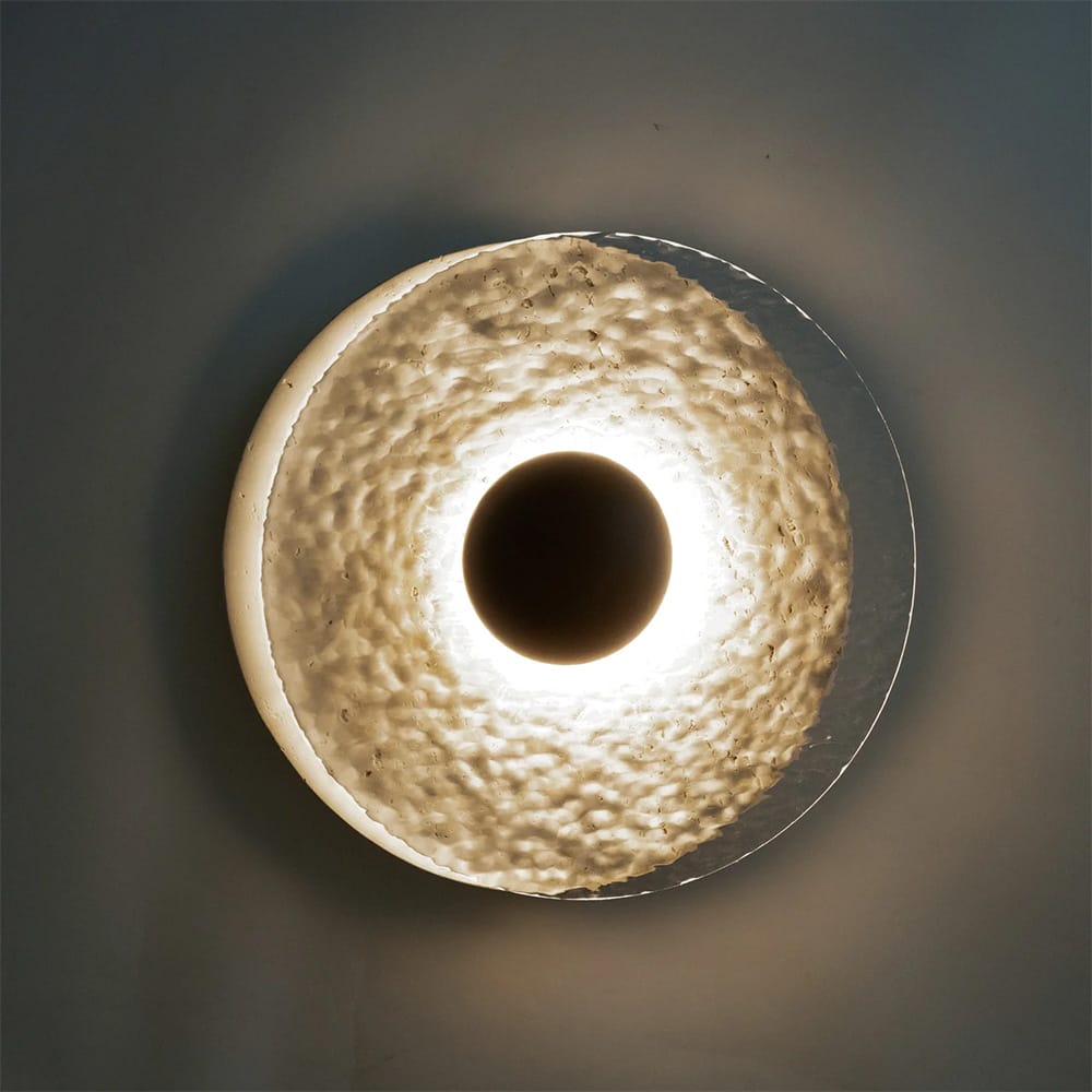 Interior Wall Light / Sconce Orris Natural Travertine Wall Sconce