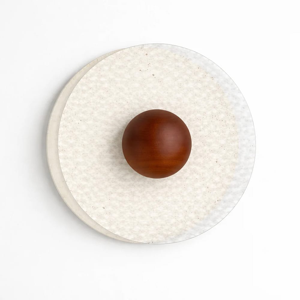 Interior Wall Light / Sconce Orris Natural Travertine Wall Sconce
