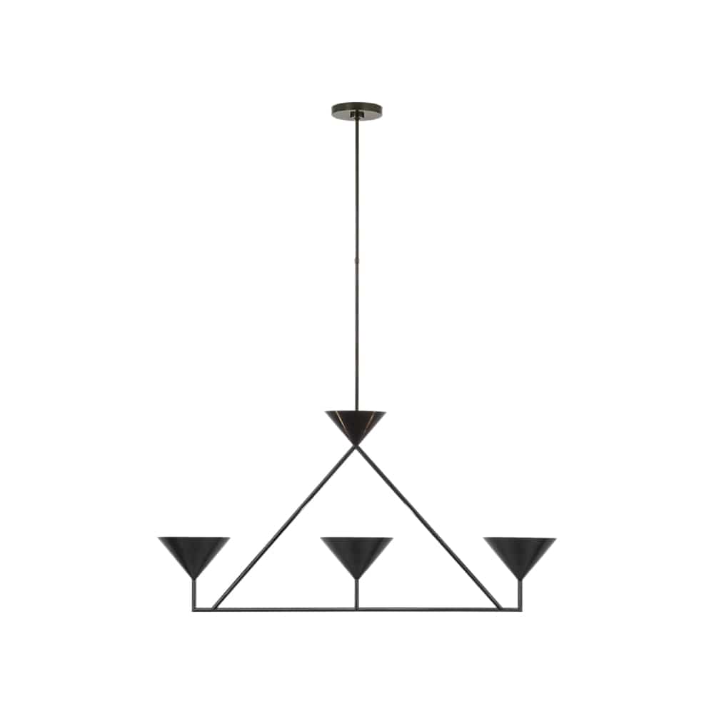 Linear Pendant Orsay Medium 3-Light Linear Chandelier