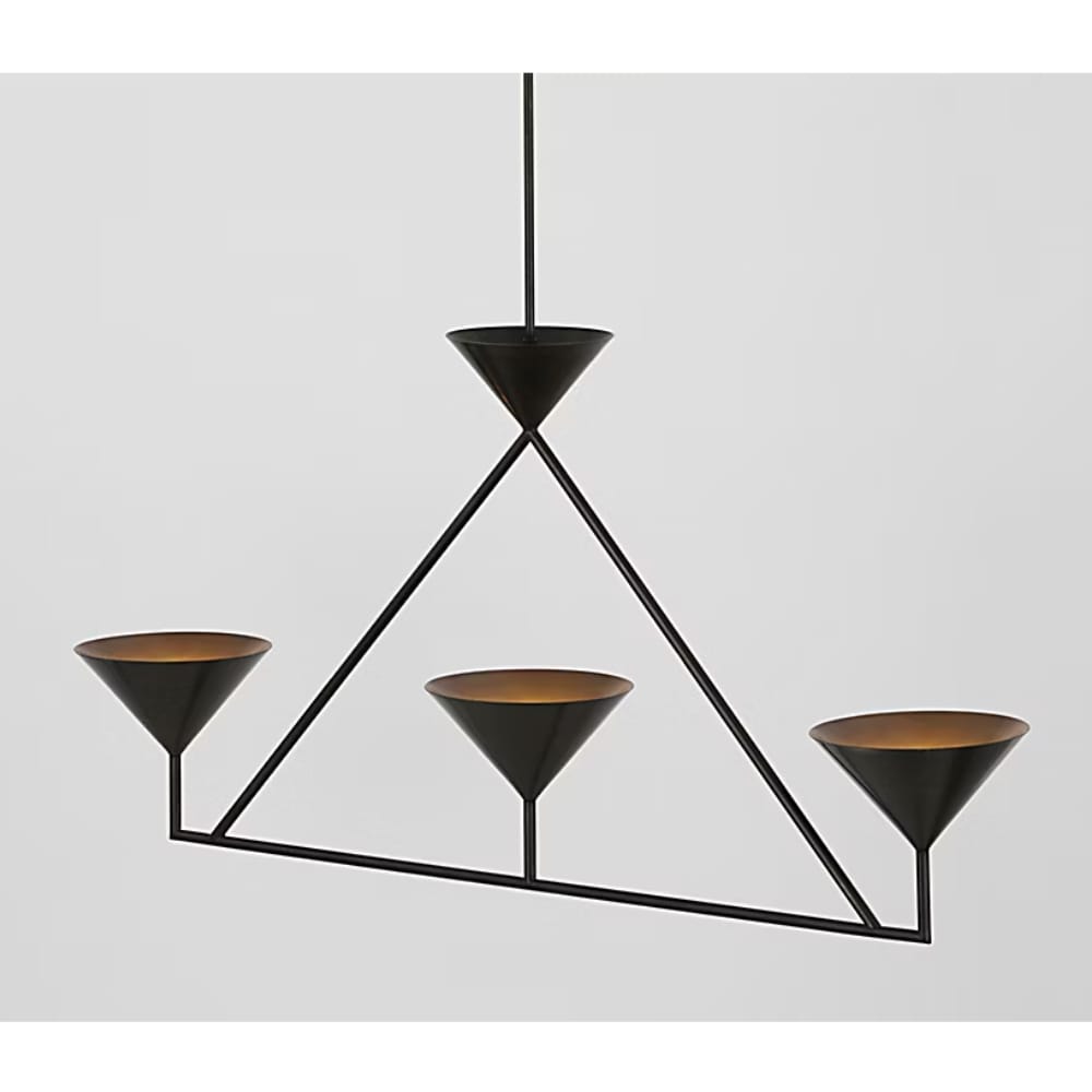 Linear Pendant Orsay Medium 3-Light Linear Chandelier
