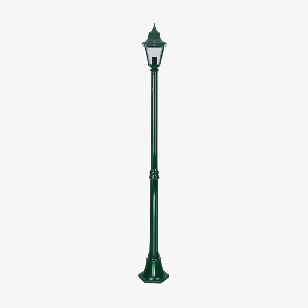 Post Lights Paris Single Head Medium Post Light