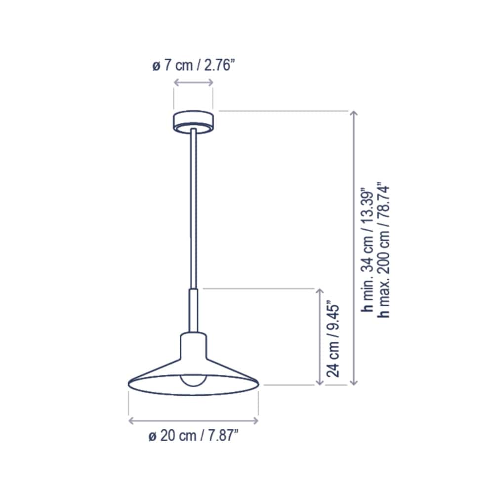 Interior Pendant Platet S/20 Pendant