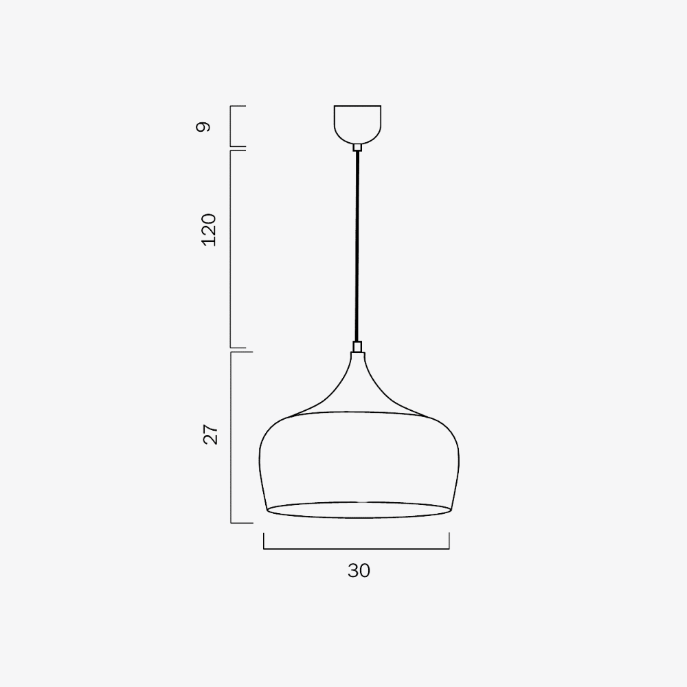 Interior Pendant Polk 30 Pendant