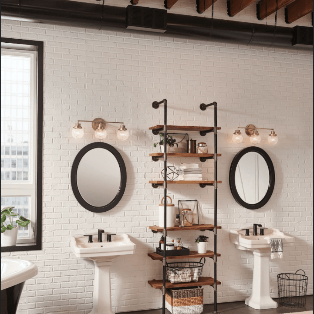 Vanity Poppy 2 Light Wall Bracket
