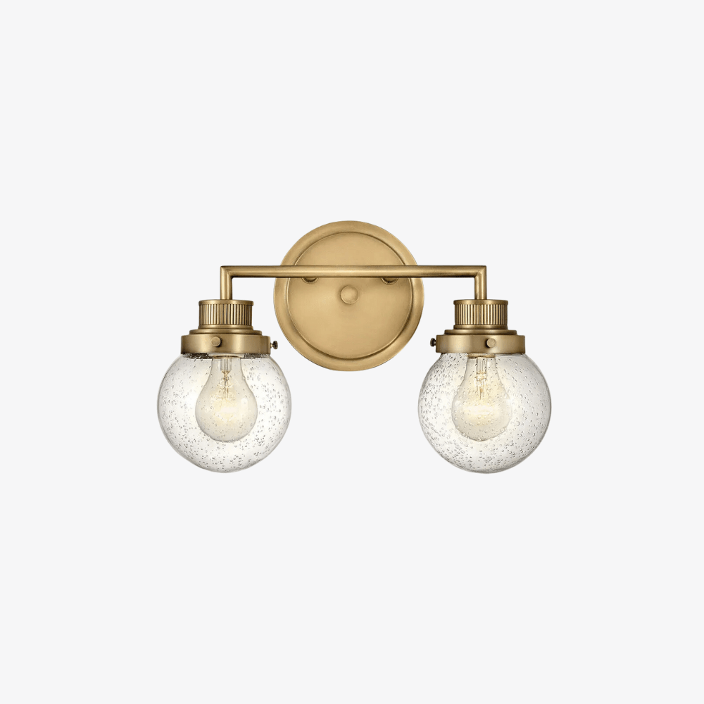 Vanity Poppy 2 Light Wall Bracket