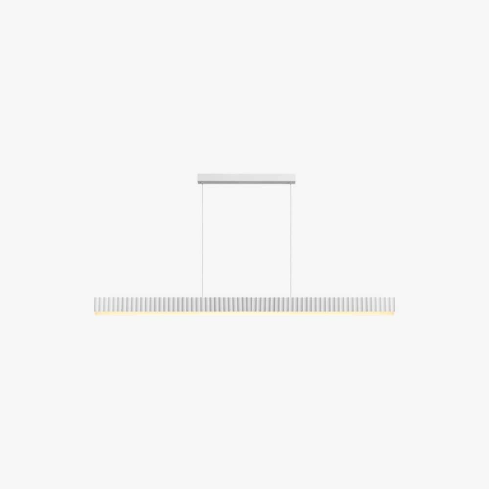 Linear Pendant Prinia Modern Fluted Linear Pendant Light