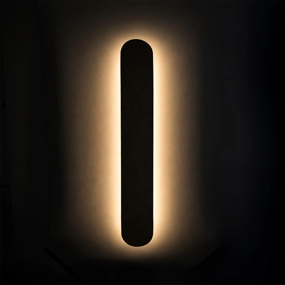 Interior Wall Light / Sconce Pulse Long Shadow Natural Travertine Indoor Wall Light
