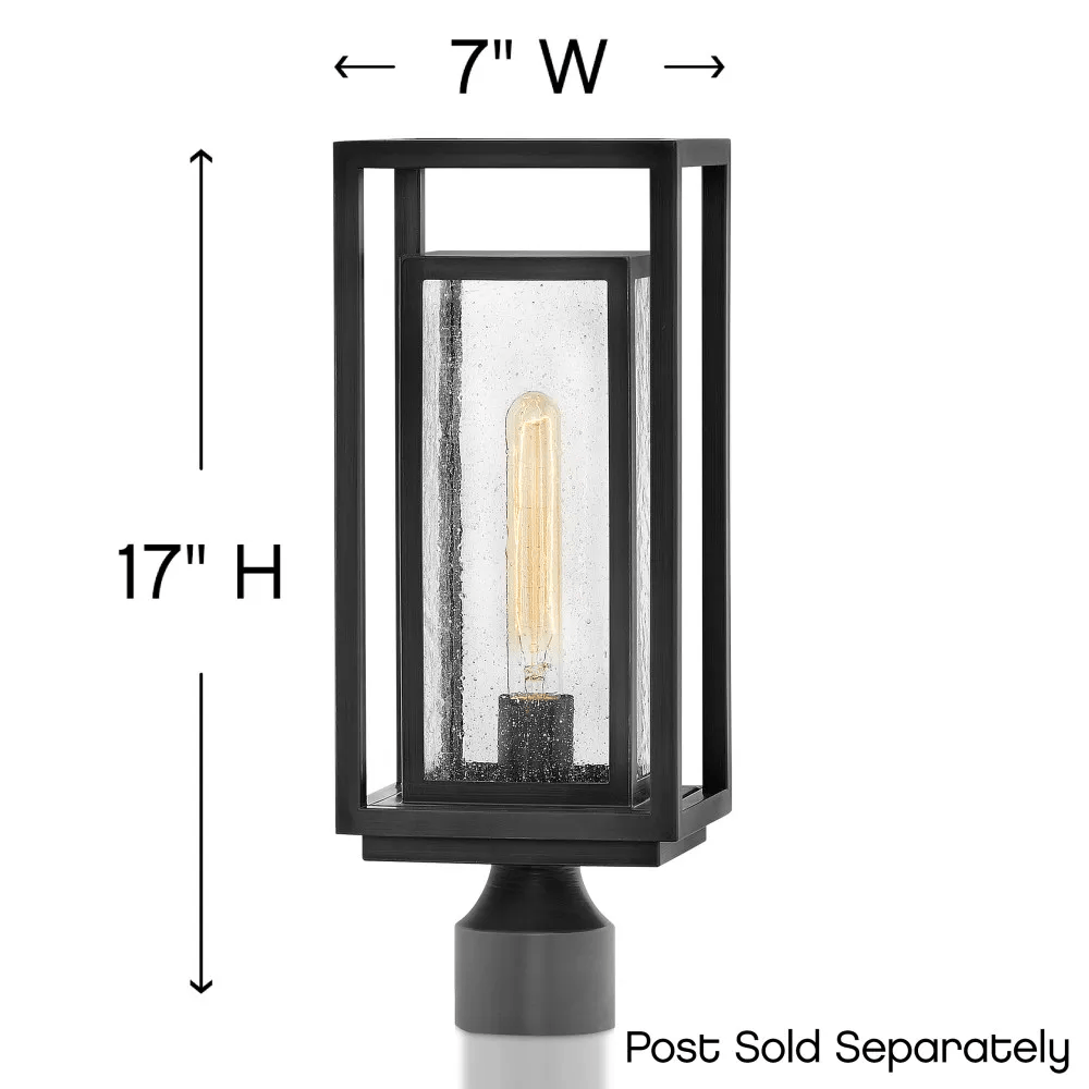Post Lights Republic Medium Post Top or Pier Mount Lantern
