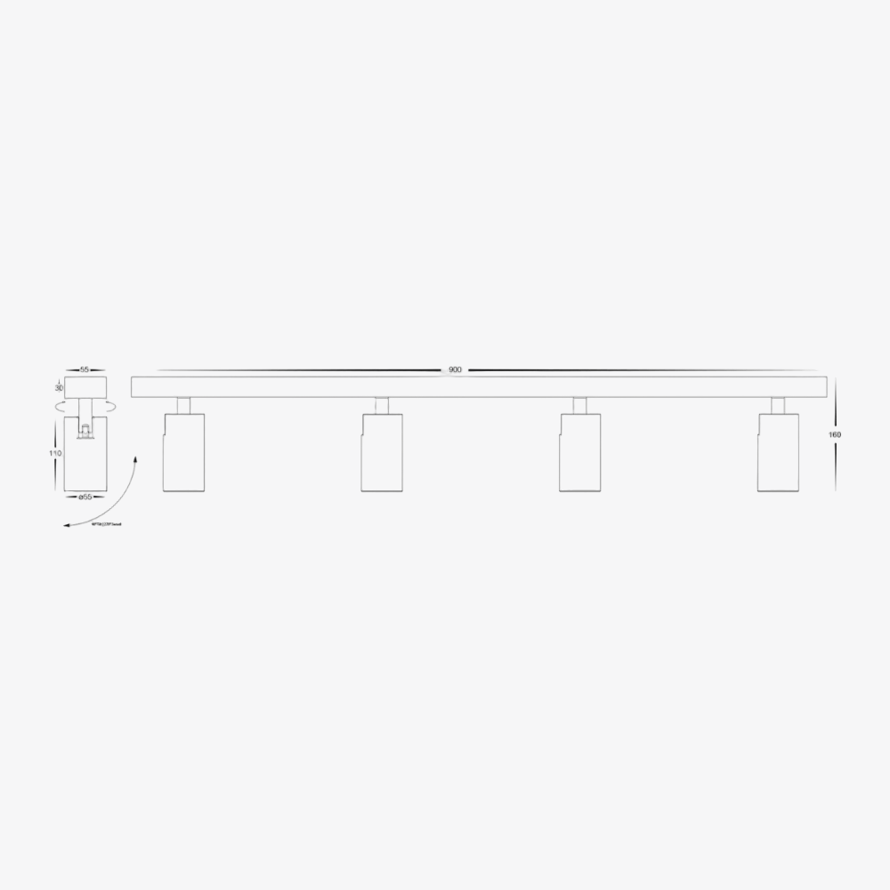 Bar & Spot Revo 4 Light Bar
