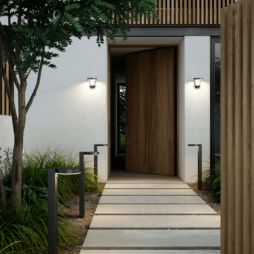 Bollards Rica Round Solar Garden Bollard