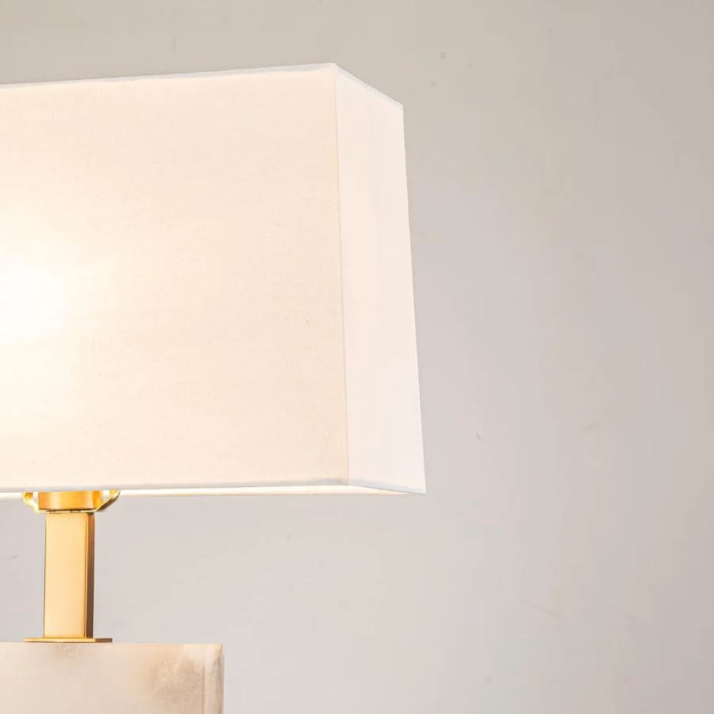 Table Lamps Roco Alabaster Table Lamp With Shade