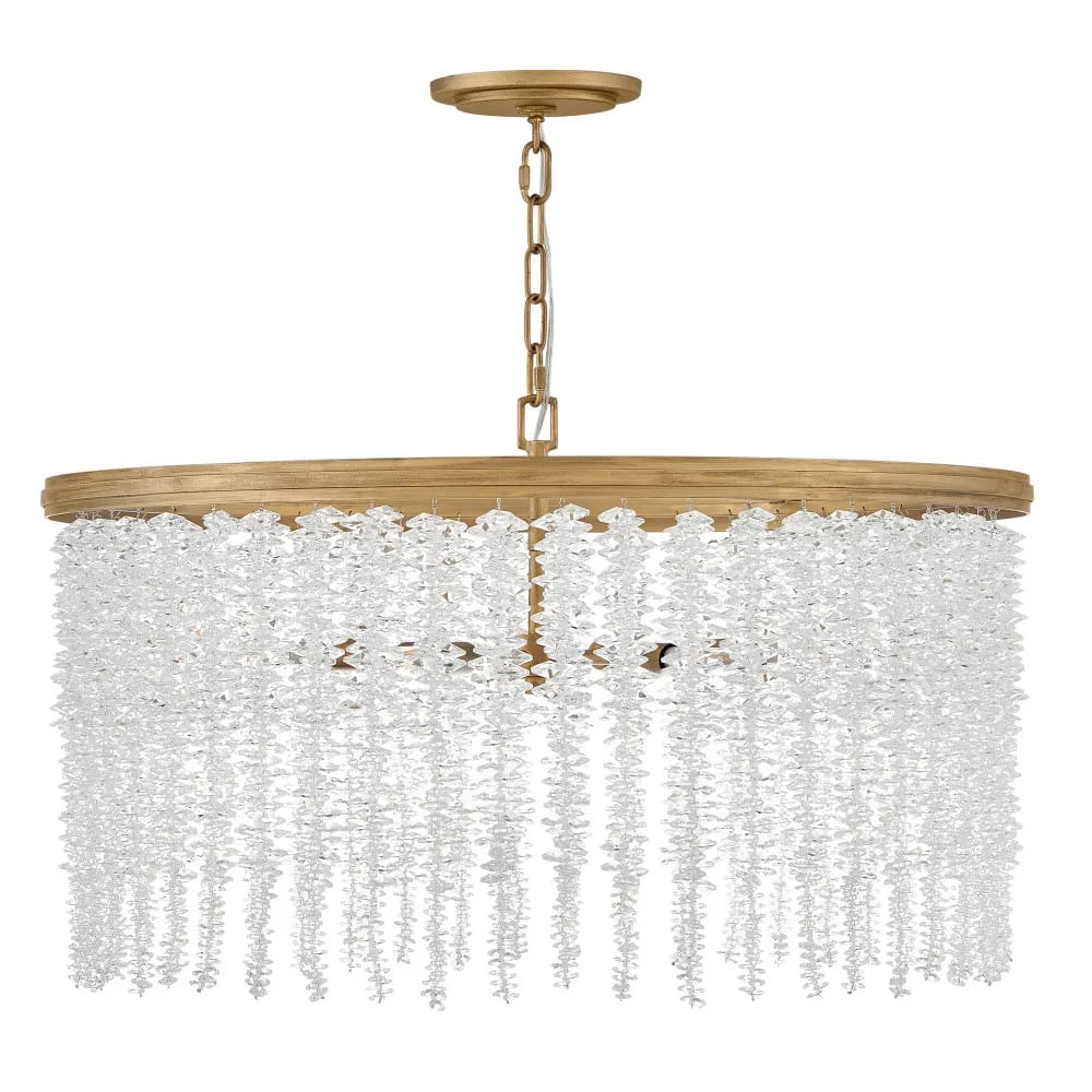 Interior Pendant Rubina Single Tier Convertible Chandelier