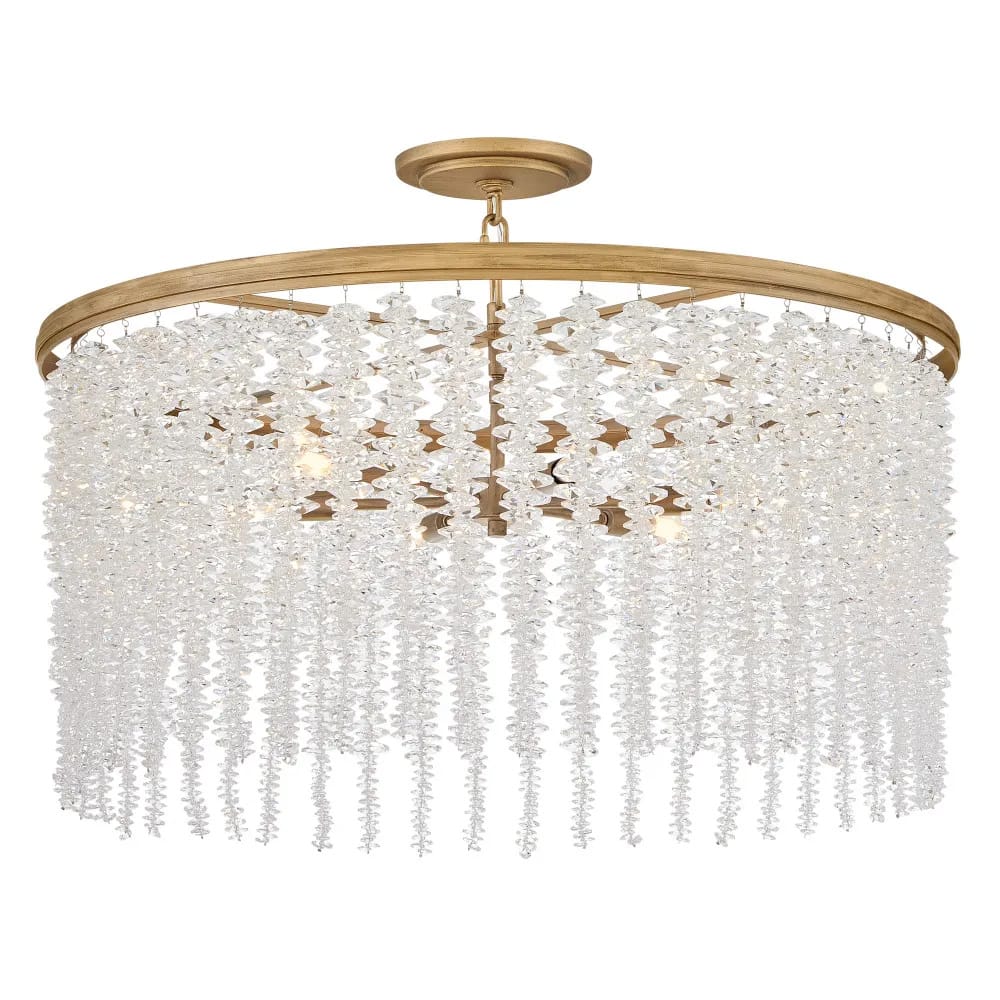 Interior Pendant Rubina Single Tier Convertible Chandelier
