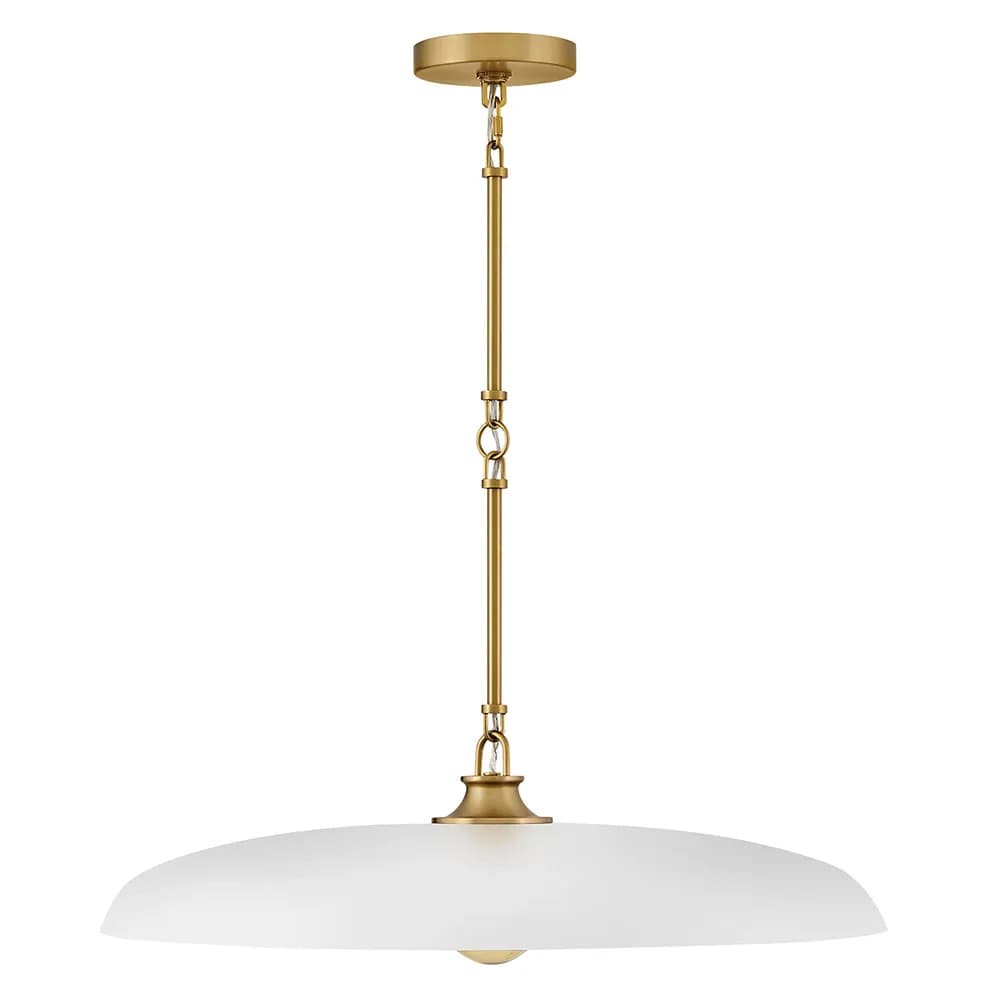 Interior Pendant Sadie Large Dome Pendant - White