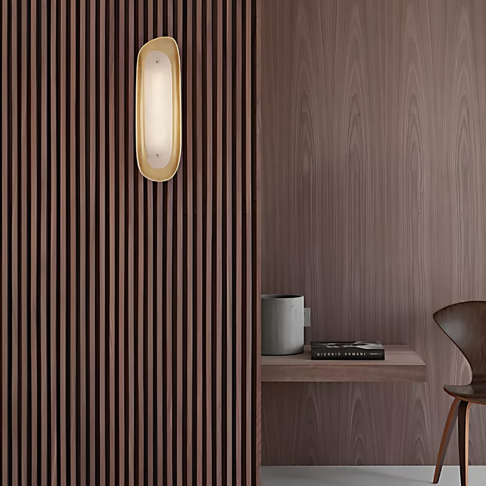 Interior Wall Light / Sconce Samos Tall Sculpted Wall Sconce