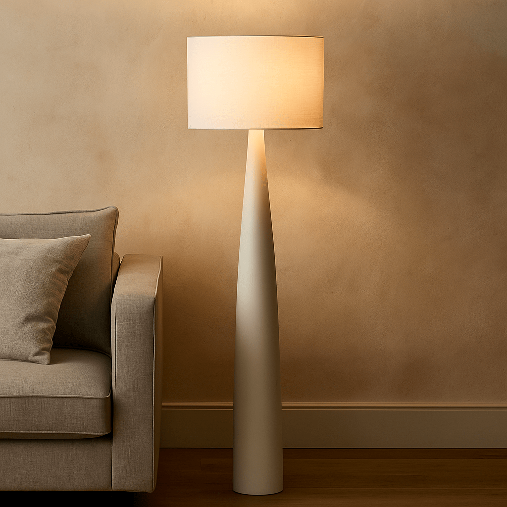 Floor Lamps Samson Floor Lamp Base White