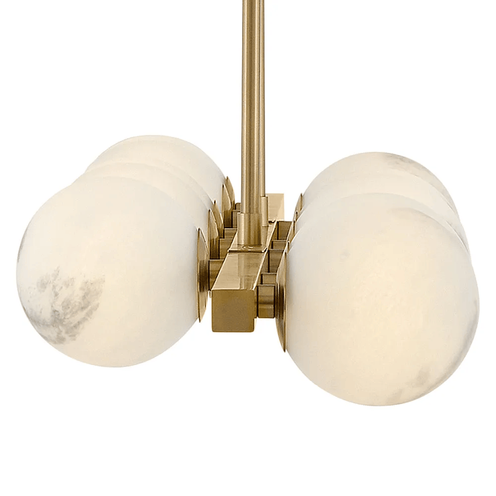 Linear Pendant Selene Ten Light Linear Chandelier