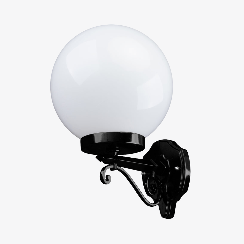 Exterior Wall Light Siena Sphere Wall Light