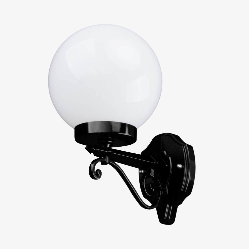 Exterior Wall Light Siena Sphere Wall Light