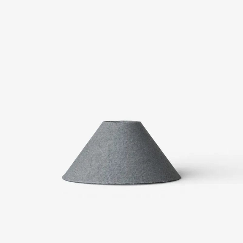 Lamp Shades Small Coolie Shade Grey Blue Linen 35cm