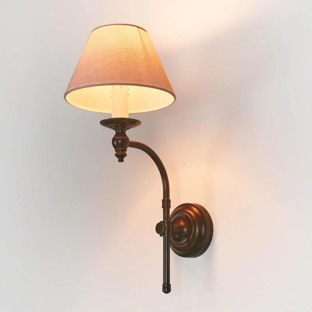 Interior Wall Light / Sconce Soho Curved Wall Sconce - Base Only