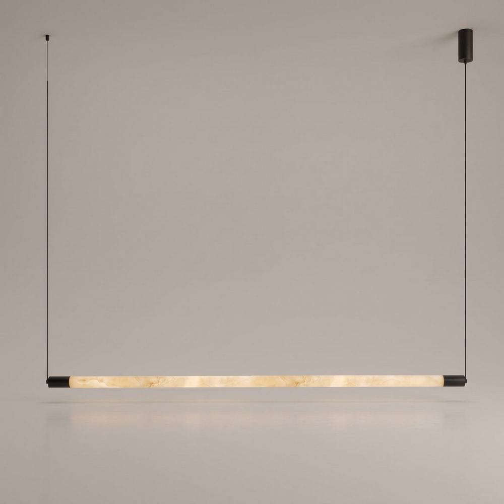 Linear Pendant Sora Alabaster Linear Pendant Light