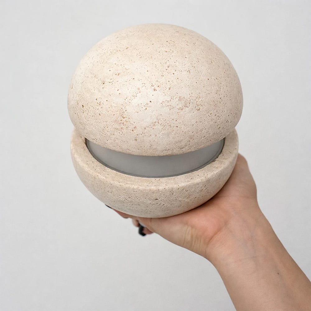 Interior Pendant Sphera Natural Stone Pendant Light