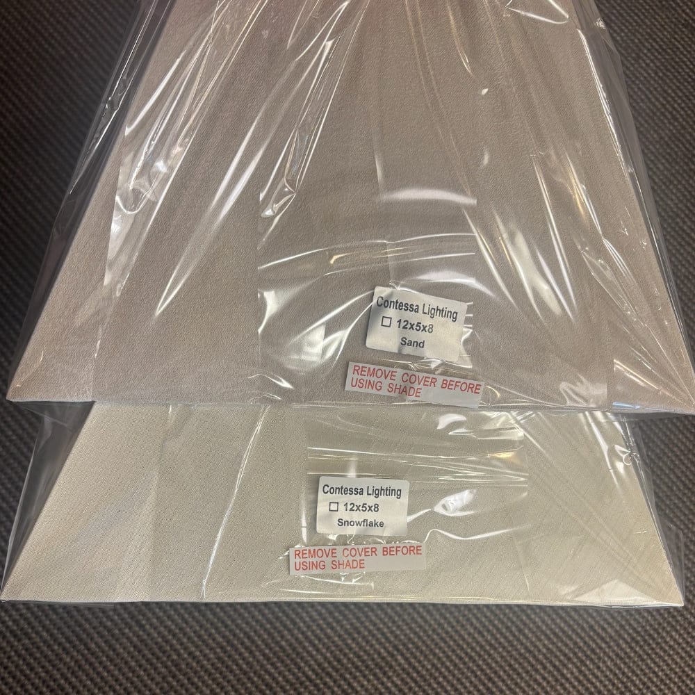 Lamp Shades Square Shade - 12 x 5 x 8