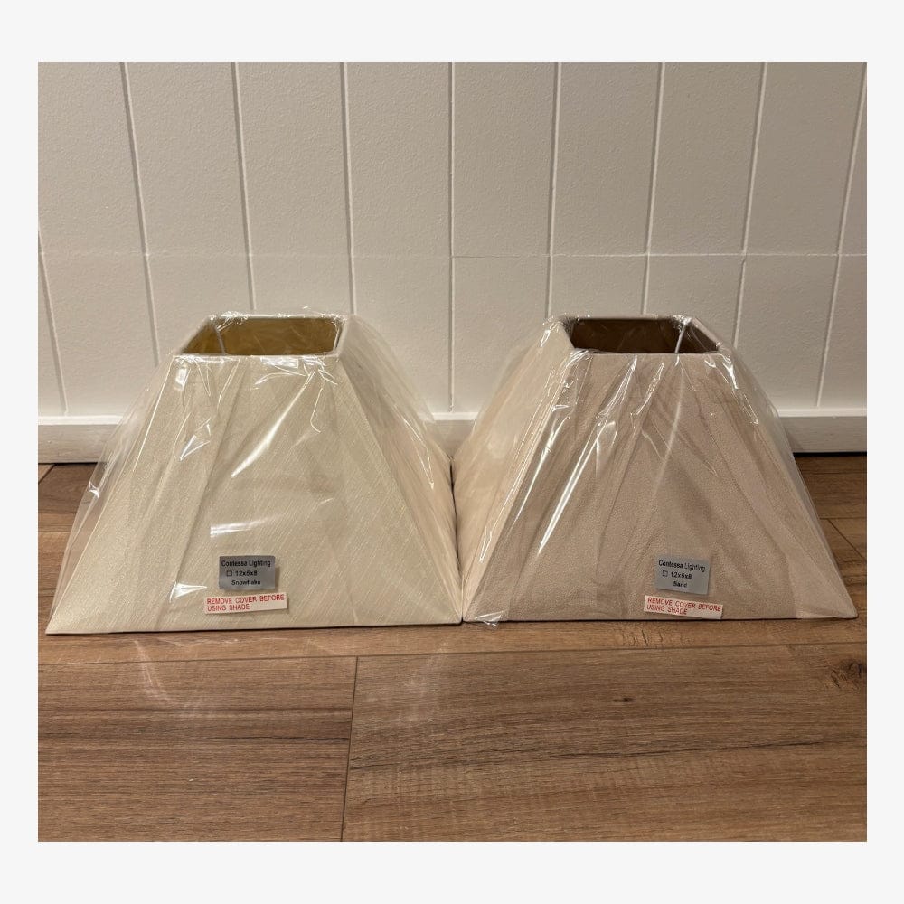 Lamp Shades Square Shade - 12 x 5 x 8