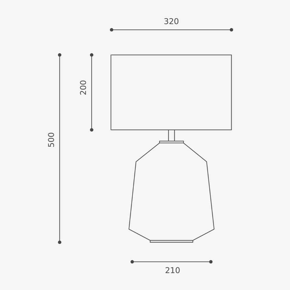 Table Lamps Stevie Table Lamp