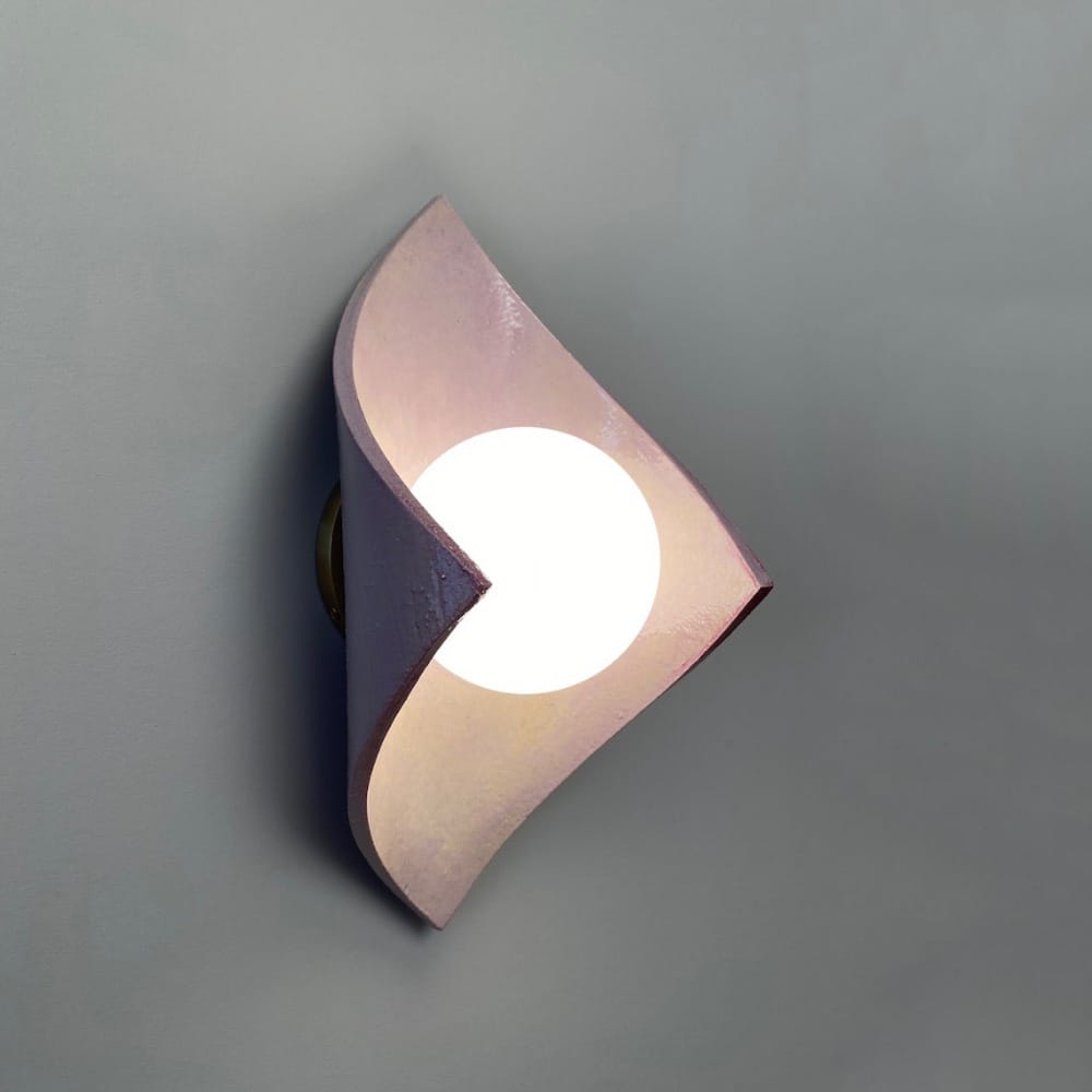 Interior Wall Light / Sconce Stingray Glazed Wall Light