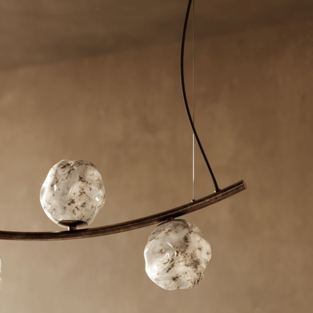 Interior Pendant Stone 5 Lights Indoor Pendant
