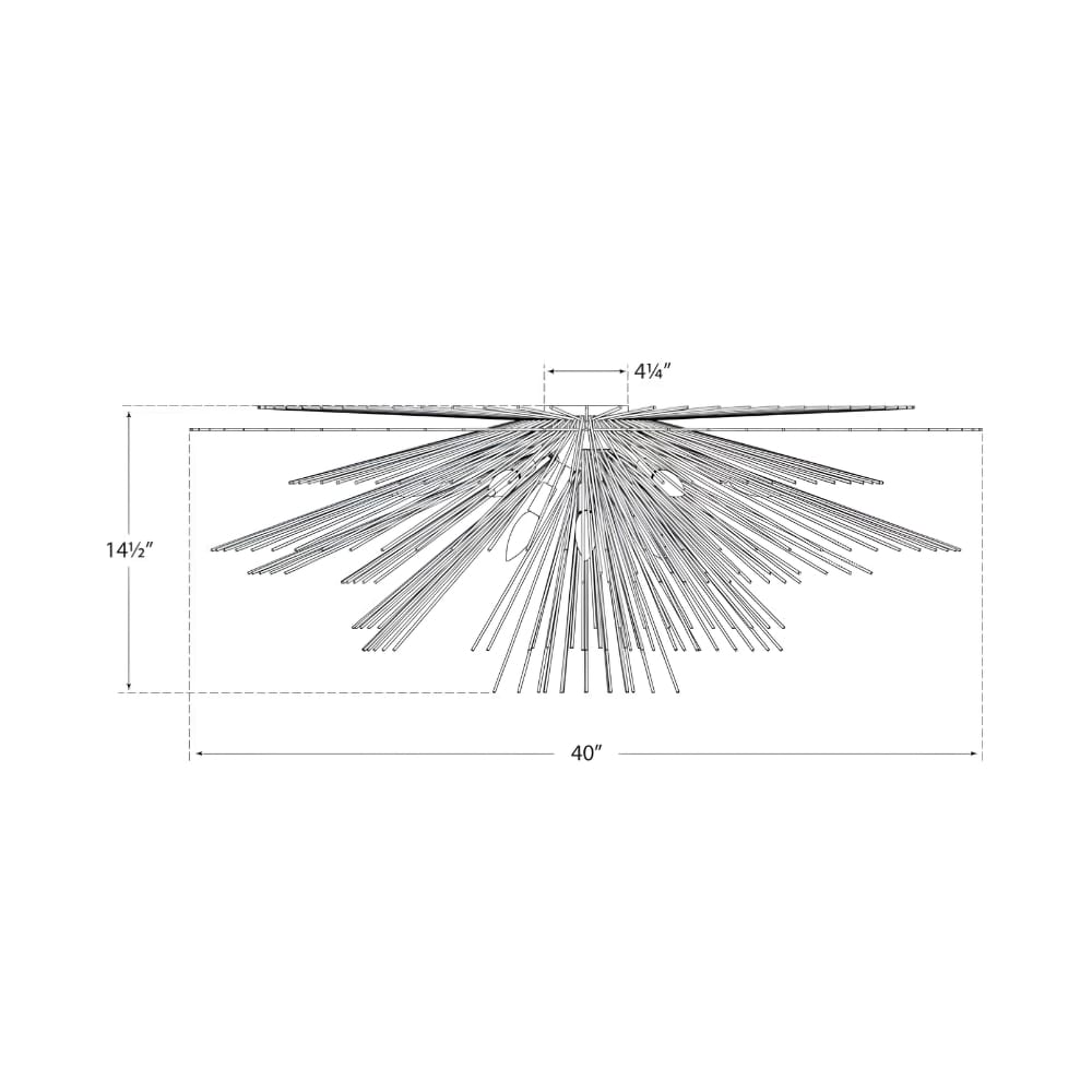 Interior Flush & Semi Flush Strada Large Flush Mount