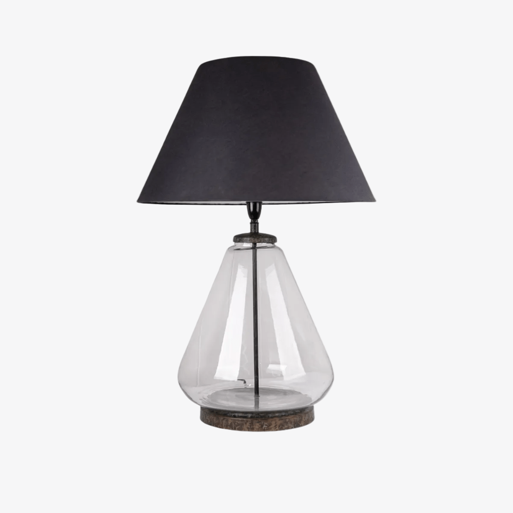 Table Lamps Tear Shape Glass Lampbase - Base Only