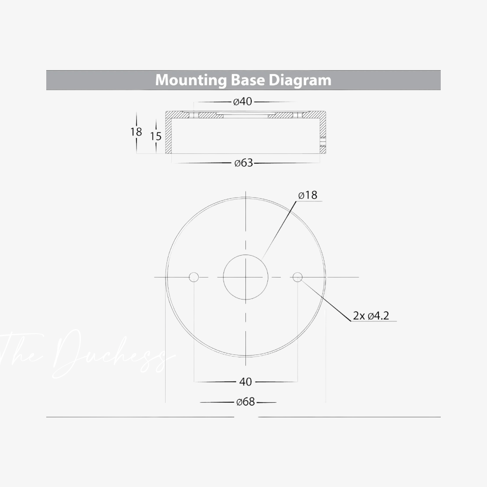 Exterior Wall Light Tivah Fixed Down Wall Light - 240V