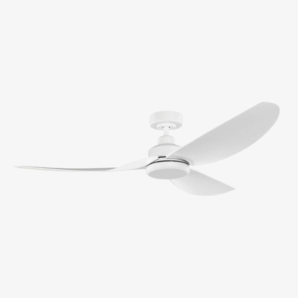 Without Light Torquay Ceiling Fan Matte White