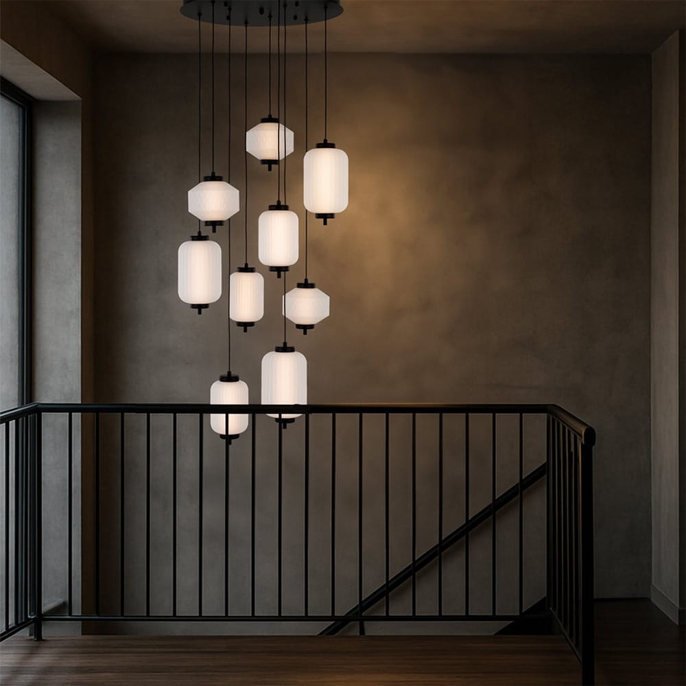 Interior Pendant Torso 9-Light Pendant
