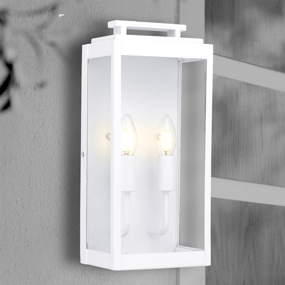 Exterior Wall Light Truman 2 Lights Exterior Wall Light