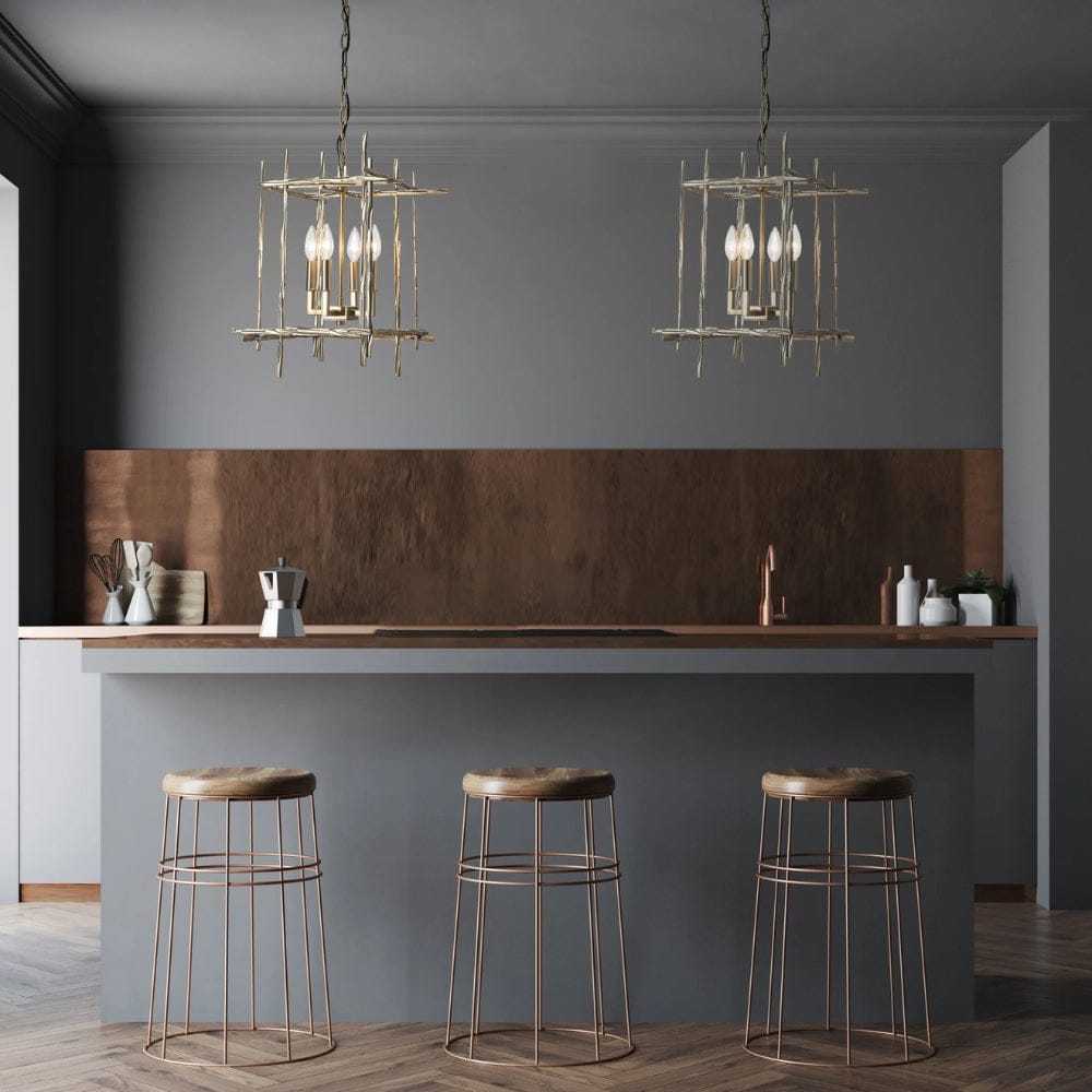 Interior Pendant Tura 4 Light Small Chandelier