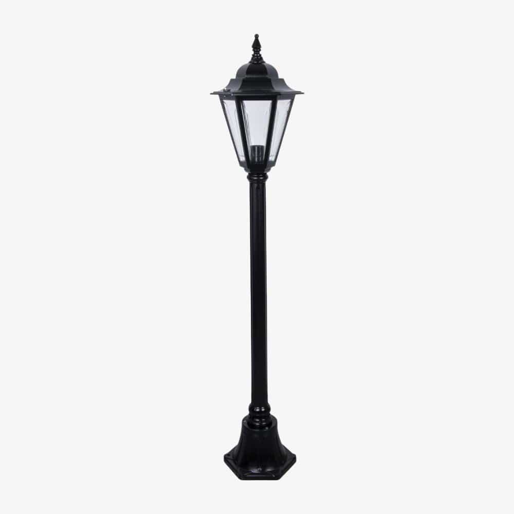 Post Lights Turin Single Head Small Post Light